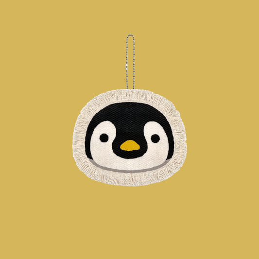 【PAWPAW DESIGN × 京都市動物園】バッグチャーム「コウテイペンギン」